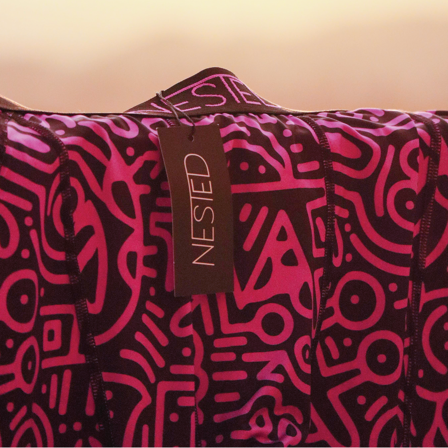 Nested Underwear Doodle Purple