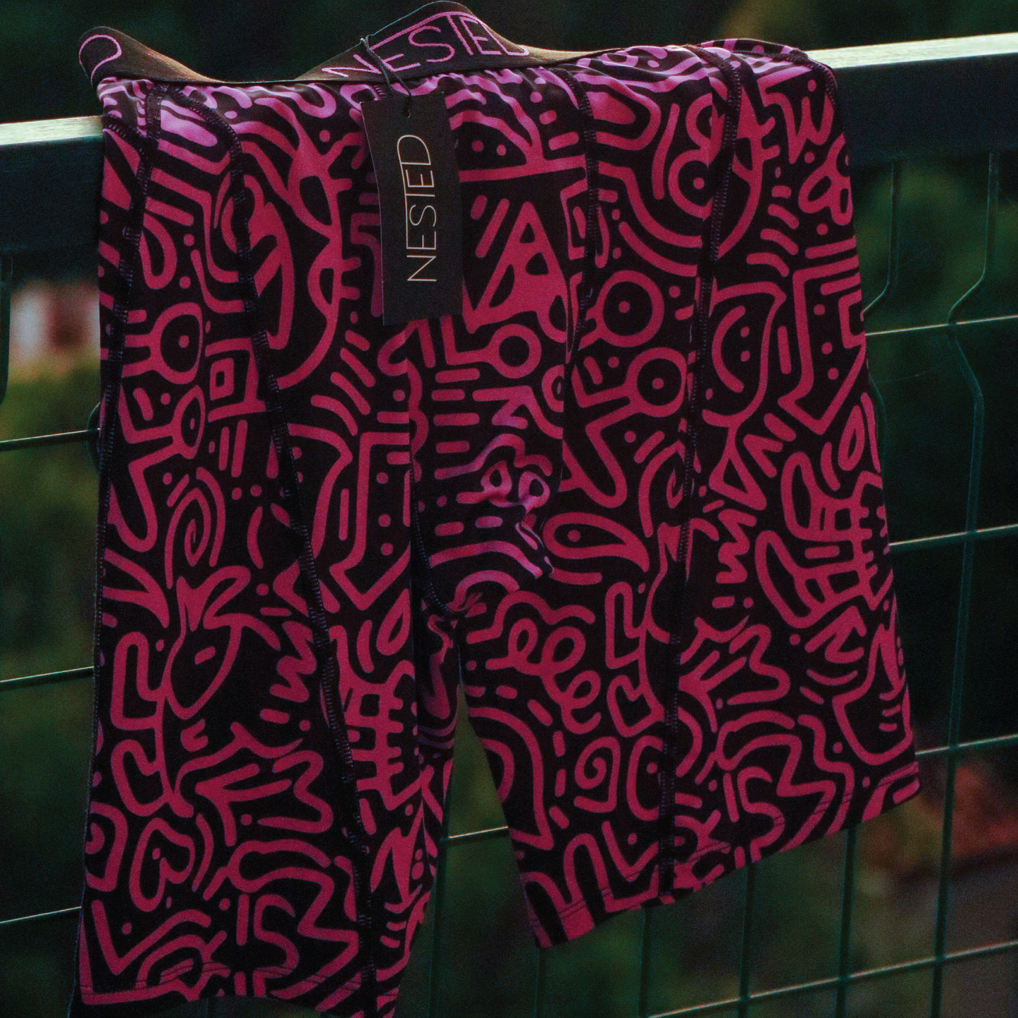 Nested Underwear Doodle Paars
